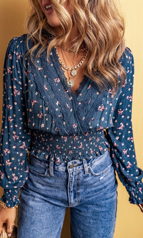 Tiffany Teal Blouse
