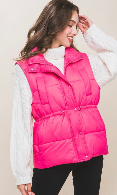 Puffer Vest Multiple Colors