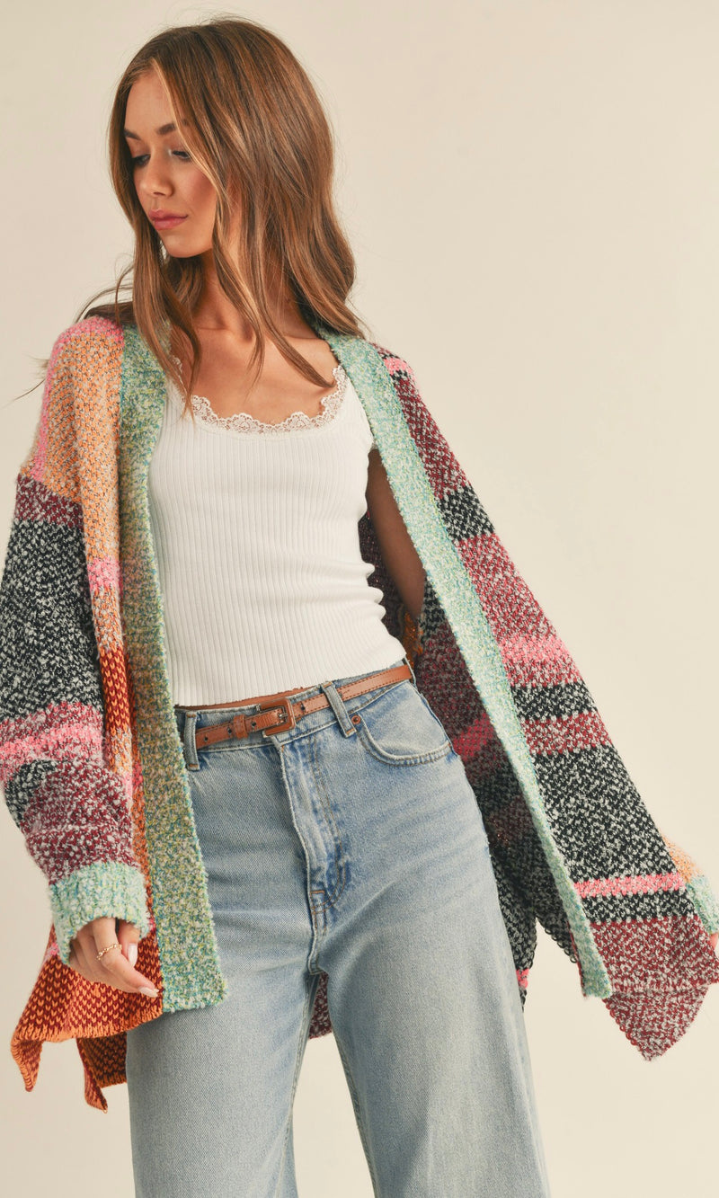 Colorful Vibes Cardigan