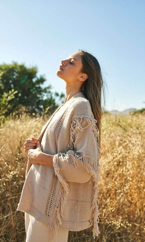 Steph Fringe Cardigan