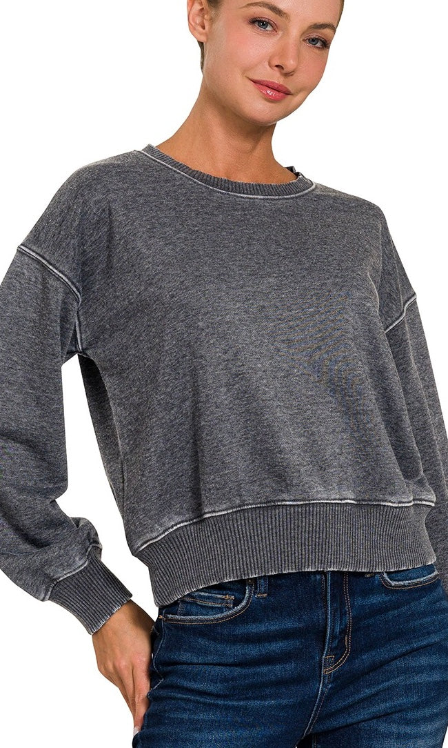 French Terry Pullover Multiple Colors
