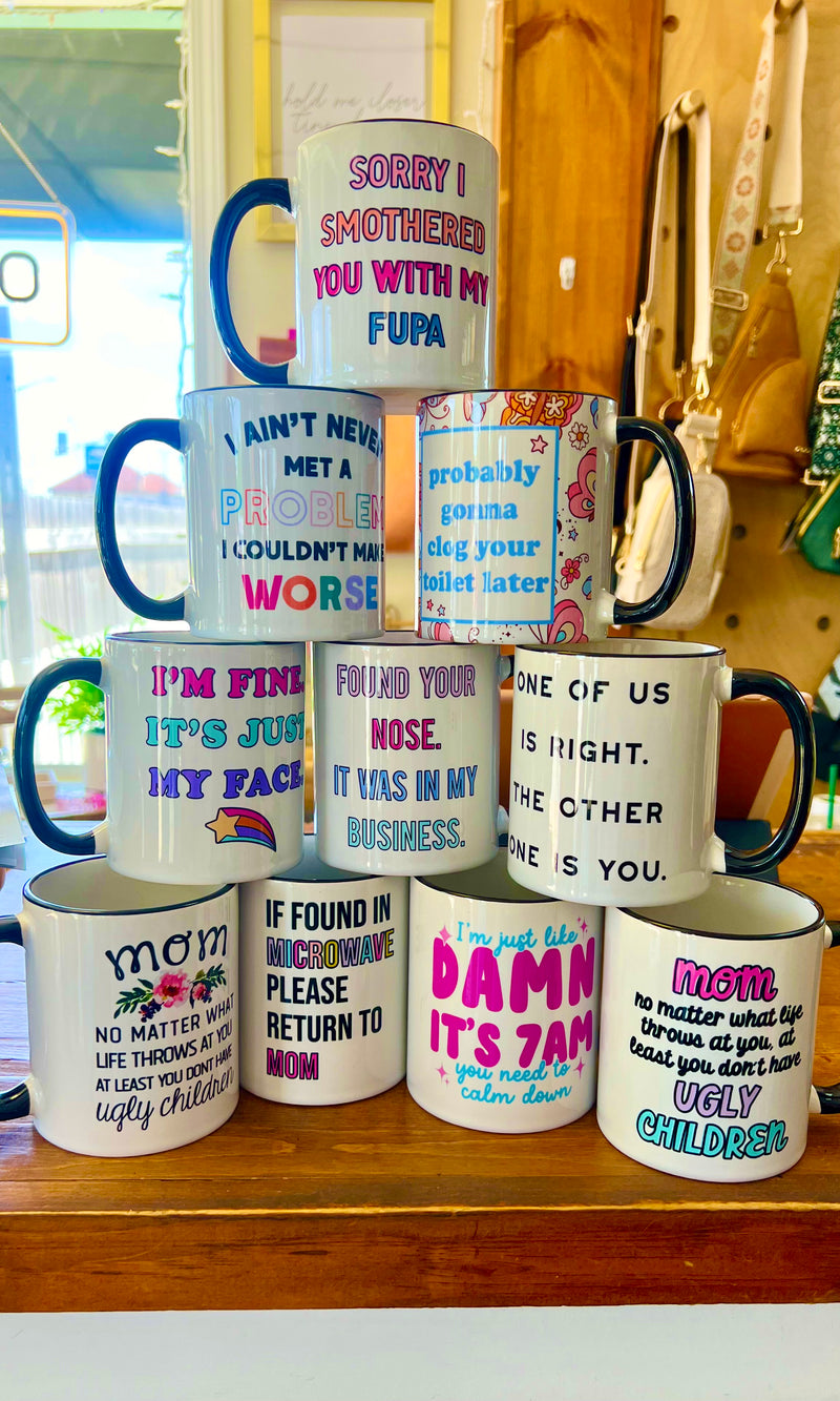 Colorful 11oz Graphic Mugs