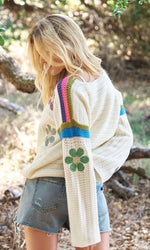 Daisy Ivory Knit Sweater