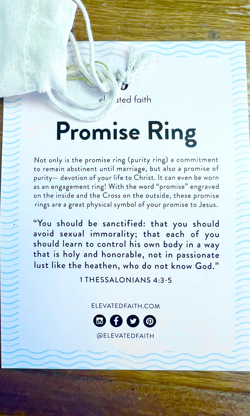 Elevated Faith Rings (Multiple Styles)