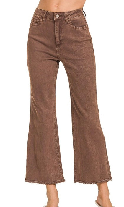 Ally Acid Washed Pants (Multiple Colors)