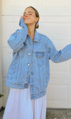 God of Miracles Denim Jacket