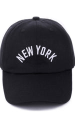 Nikki “New York” Baseball Cap (Multiple Colors)