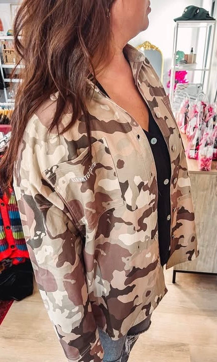 What A Friend We Have In Jesus Camo Jacket
