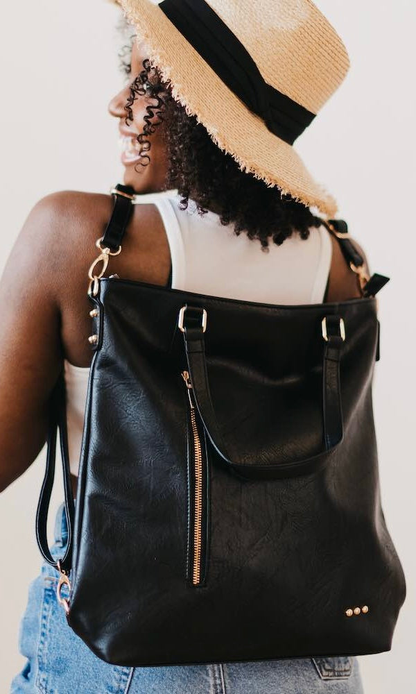 Vegan Leather Multi-Use Bag (Multiple Colors)