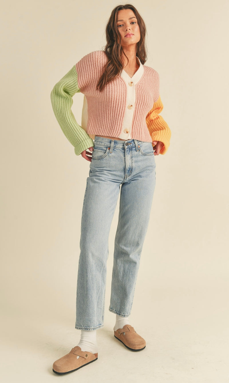 Gretchen Multi Color Cardigan
