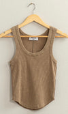 Riley Ribbed Tank (Multiple Colors)
