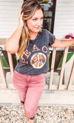 Peace Babydoll Tee