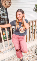 Peace Babydoll Tee