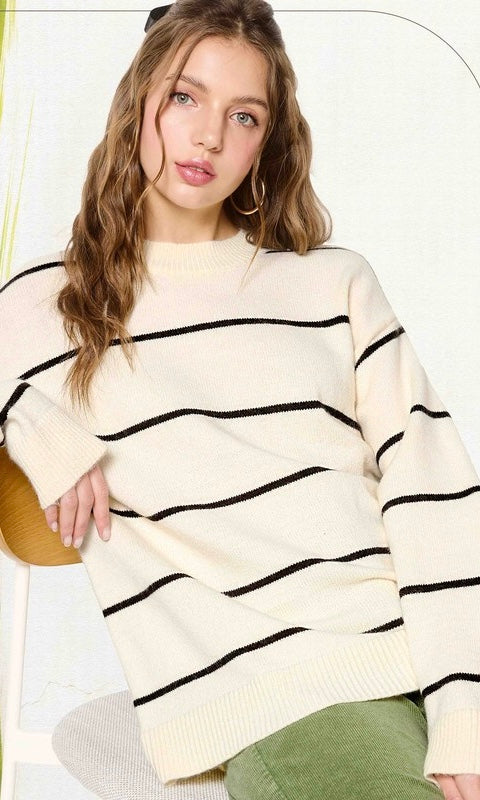 Cecelia Stripe Sweater