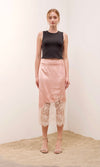 Penelope Pink Lace Trim Skirt