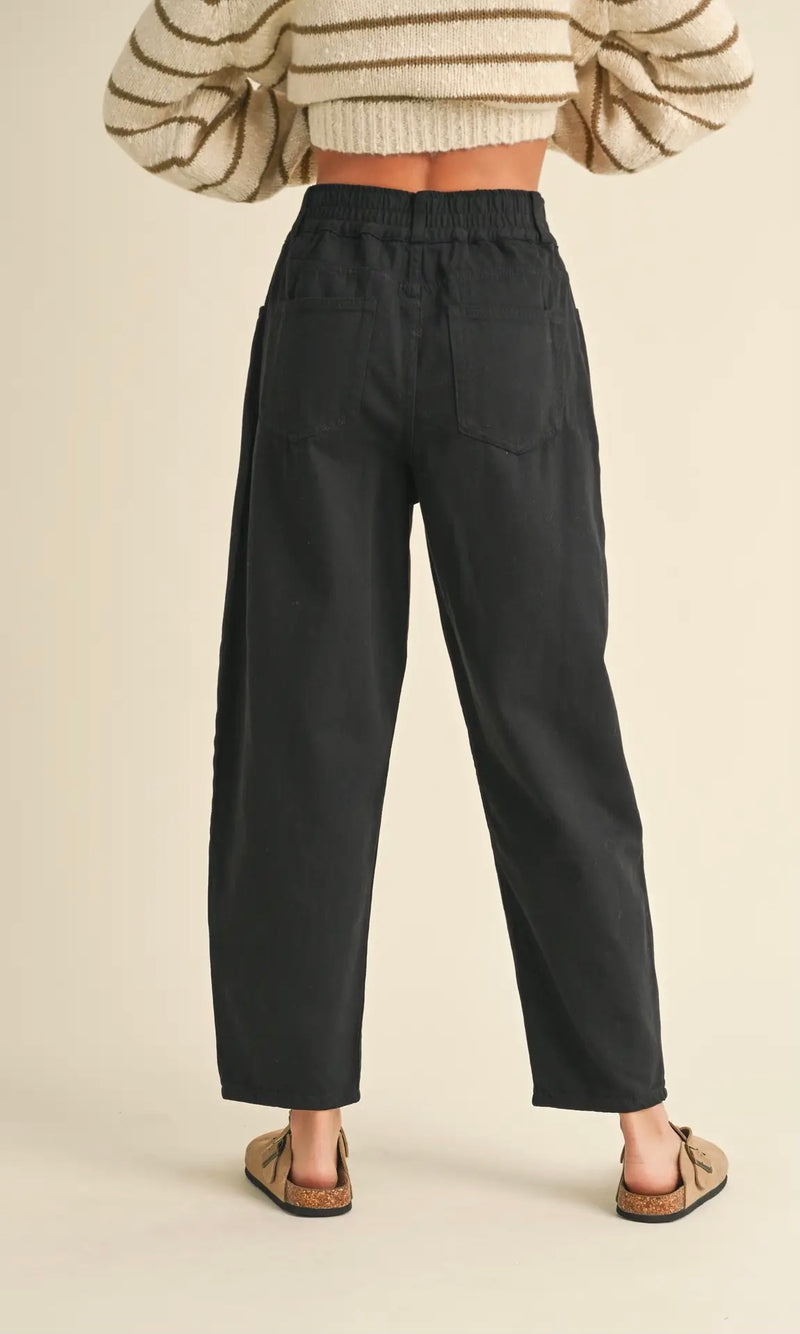 Cotton Barrel Pants