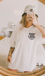 SHOP LOCAL TEE