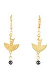 Bird & Stone Fruit Earrings (Multiple colors)