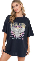 Free Bird Oversized Tee