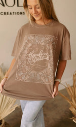 Abundance Of Gratitude Graphic Tee