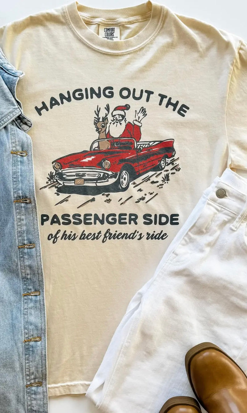 Passenger Side Christmas Graphic Tee