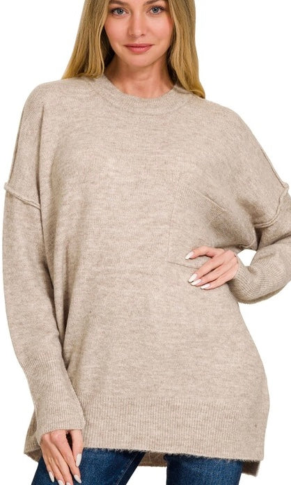 Melange Sweater Multiple Colors