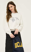 Paris Embroidered Crewneck