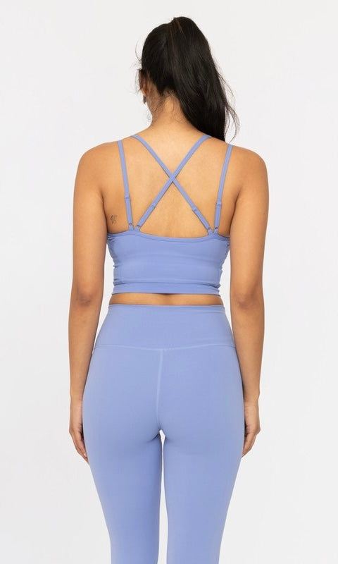 Long Double Strap Active Top