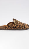 Closed Toe Leopard Clogs