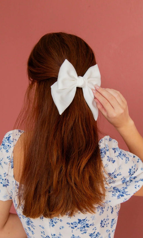 Mabel Satin Bow