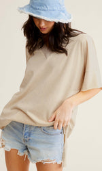 Oversized V Neck Top