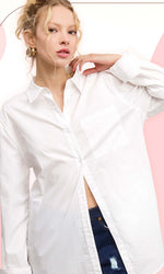 Button Down Shirt White