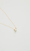 Simple Pearl Pendant Necklace