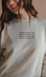 Jesus Loves You Pullover