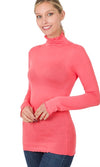 Pink Turtleneck