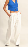 Elastic Waist Loose Fit Jeans
