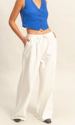 Elastic Waist Loose Fit Jeans
