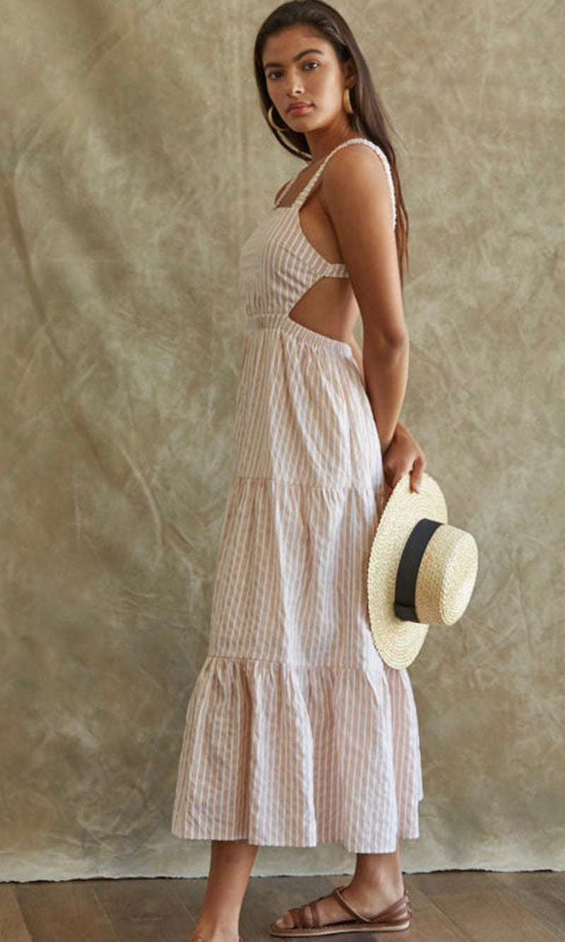 Stripe in the Sun Dress