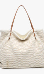 Boho Printed Cotton Tote
