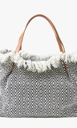 Boho Printed Cotton Tote