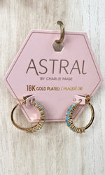 18k Gold Plated Hoop Earrings