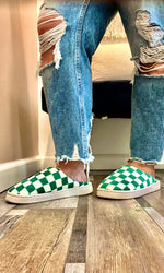 Checkered Indoor Slippers