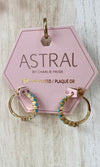 18k Gold Plated Hoop Earrings