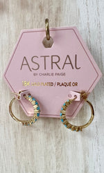 18k Gold Plated Hoop Earrings